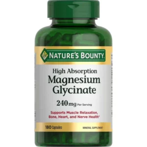Viên Uống Magnesium Glycinate 240mg — Nature's Bounty (Mỹ)