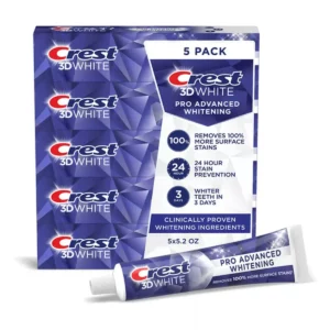 Kem Đánh Răng Crest 3D White Pro Advanced Whitening (Mỹ)
