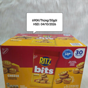 Bánh Quy Ritz Bits Cheese — Nabisco (Mỹ)