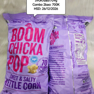Bắp Rang Bơ Angie's Boom Chicka Pop — Sweet & Salty Kettle Corn (Mỹ)