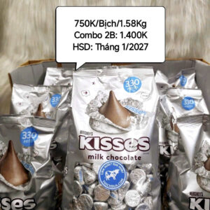 Socola Hershey's Kisses Milk Chocolate (Mỹ)